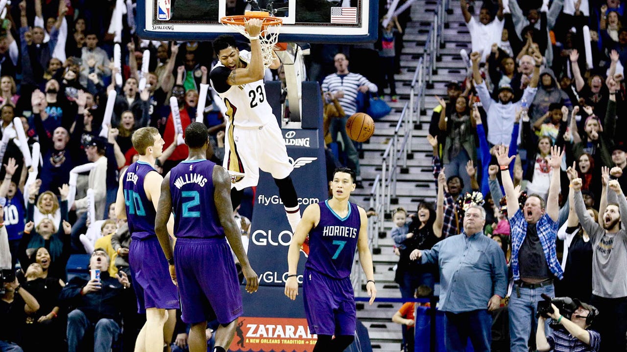 Anthony Davis beats Hornets on game-winning alley-oop dunk